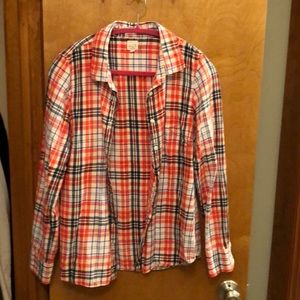 2/$40 JCrew ladies light weight flannel. So cute!